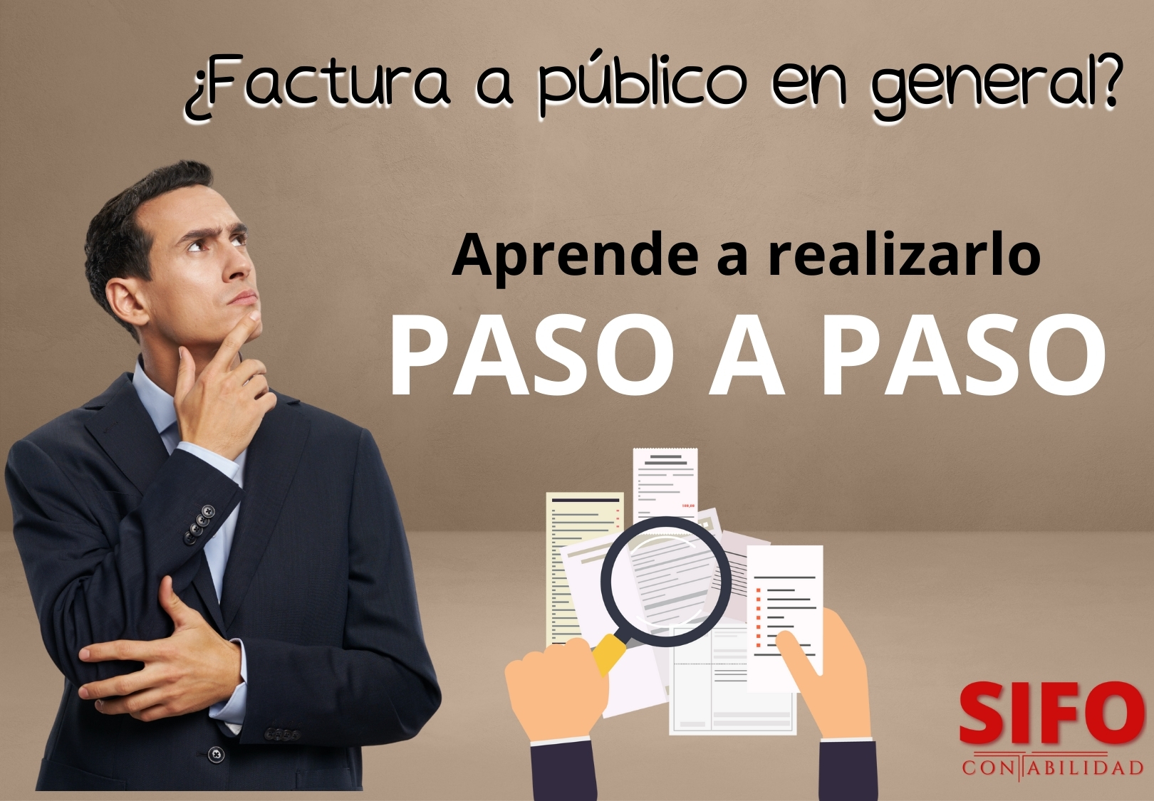 Factura a publico en general