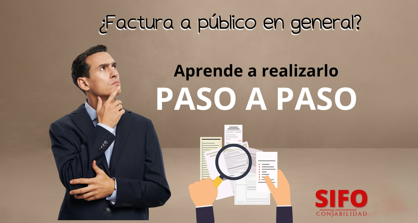 Factura a publico en general