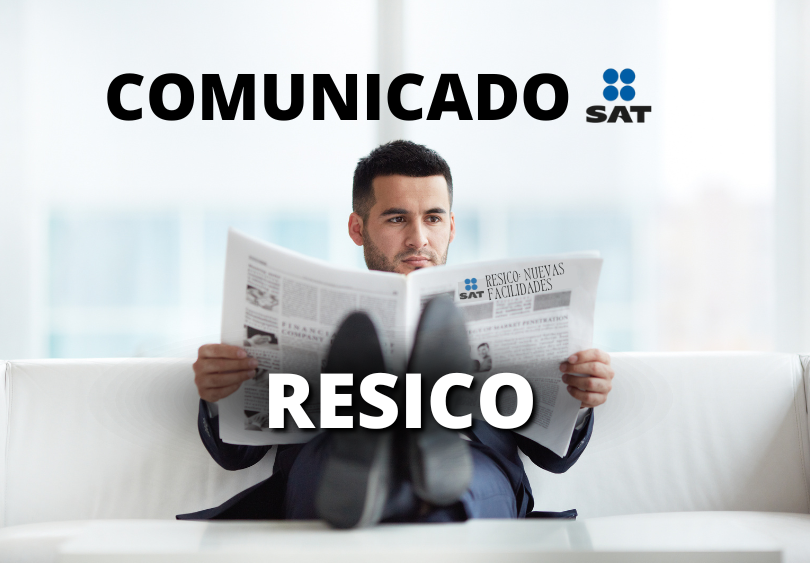 SAT, facilidades para RESICO